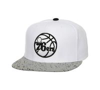 Philadelphia 76ers NBA Mitchell & Ness Cement Top Snapback Einheitsgrösse Teamfarben