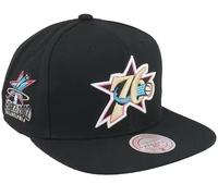 Philadelphia 76ers NBA Mitchell & Ness Neon Tropical Snapback HWC Einheitsgrösse Teamfarben