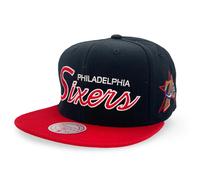 Philadelphia 76ers NBA Mitchell & Ness Team Script 2.0 Snapback HWC Einheitsgrösse Teamfarben