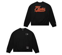 Philadelphia Flyers Mitchell & Ness Backprint Oversweep NHL Crewneck Pullover Schwarz - 2XL