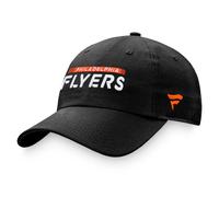 Philadelphia Flyers NHL Fanatics Authentic Pro Game & Train Cap One Size Schwarz
