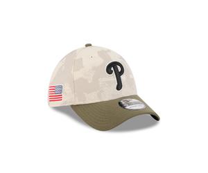 Philadelphia Phillies 2025 MLB Armed Forces New Era 39THIRTY Flex Cap Camouflage - M/L