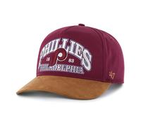 Philadelphia Phillies '47 Hitch Brentwood Suede MLB Cap Rot - ONE SIZE