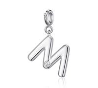 Philip Jones Buchstabe M, hergestellt mit Zirkonia-Kristallen