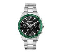 Philip Watch Caribe Herren-Armbanduhr, Chronograph - 42 mm, Schwarz , 42 mm