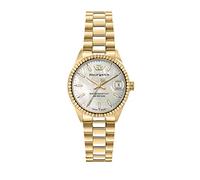Philip Watch Damen Uhr, Caribe Kollektion, Zeit-und Datumzeige, aus Edelstahl, Gelbgold PVD - R8253597579