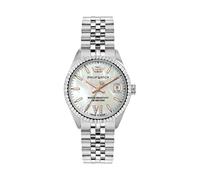 Philip Watch Damenuhr aus Stahl, Zeit, Datum, Analog, 35 mm, Kollektion Caribe Urban, Diamanten - R8253597672, Edelstahl, Armband