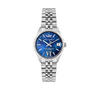 Philip Watch Damenuhr, Uhrzeit, Datum, Analog, Stahlarmband, Caribe Kollektion mit Diamanten R8253597655