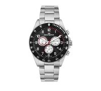 Philip Watch Herren-Armbanduhr aus Stahl, Chronograph, Analog, 42 mm, Kollektion Caribe Sport - R8273607030