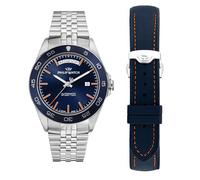 Philip Watch Herrenuhr aus Stahl, Automatik, Analog, 42 mm, Caribe Sport-Kollektion, Special Pack - R8223597114