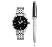 Philip Watch Special Pack Herrenuhr und Stift, Uhrzeit und Datum, analog, wasserdicht, Anniversary-Kollektion - R8253150043