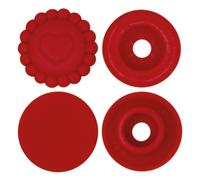 Philipp Motiv Snap Herz B54 a 20 Stück Farbe:B54