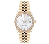 Philipp Plein Damenuhr Date Superlative – Analog Quarz 34 mm Gold