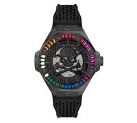 Philipp Plein Herren Uhr Automatik Plein $KELETON ROYAL PWPFA0424 Silikon
