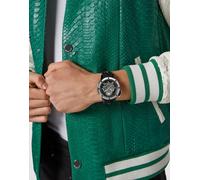 Philipp Plein Herrenuhr Plein Rich Automatik Schwarz/Silberfarben PWUAA0523