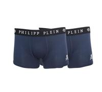 Philipp Plein BIPACK Underwear Stretch 2 Pack Trunk Skull Boxer Panties Boxershorts Brief Shorts Cotton Stretch Navy 2XL