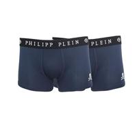Philipp Plein BIPACK Underwear Stretch 2 Pack Trunk Skull Boxer Panties Boxershorts Brief Shorts Cotton Stretch Navy XL