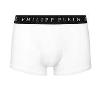 Boxer PHILIPP PLEIN "Philipp Plein Tm", Damen, Gr. XL, 01, weiß, Obermaterial: 48% Baumwolle, 48% Modal, 4% Elasthan; Futter: 100% Polyester, Unterhosen (15500260-XL) 01, weiß