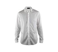 Philipp Plein - Concealed Button Placket White Cotton Shirt - Größe L - weiß