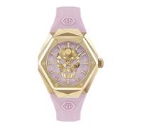 Philipp Plein Damen Uhr Analog Quarz $Kull Spikes Lady PWADA0124 Silikon