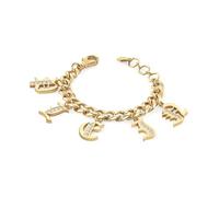 Philipp Plein Damen Armband Armkette Edelstahl IP Gold LETTERING PJ1AA21BU