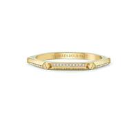 Philipp Plein Damen Armband Armreif Edelstahl IP Gold THE PLEIN CUFF PJ1EA10BL