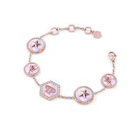 Philipp Plein Damen-Armband Edelstahl, recycelt 24 Zirkonia