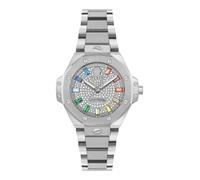 Philipp Plein Damenuhr Plein Royal Prestige PW4FA0425 33 mm Quarz Edelstahl Silber 5 ATM