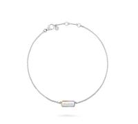 Philipp Plein Damen Kette Halskette Edelstahl Silber Plein Tag PJQEA04NU