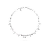 Philipp Plein Damen Kette Halskette Edelstahl Silber Rhapsody PJ8EA09NU