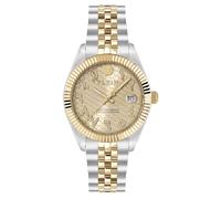 Philipp Plein Damen Uhr Analog Quarz DATE SUPERLATIVE PWYFA0526 Edelstahl