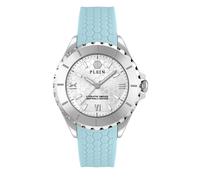 Philipp Plein Damen Uhr Analog Quarz Edelstahl PLEIN HEAVEN PWPOA0124 Silikon