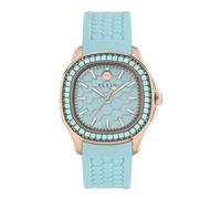 Philipp Plein Damen Uhr Analog Quarz $PECTRE LADY Blau PWTAA0323 Silikon