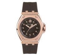 Philipp Plein Damen Uhr Analog Quarz PLEIN EXTREME LADY rose PWJAA0422 Silikon