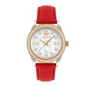 Philipp Plein Damen Uhr Analog Quarz QUEEN PWCDA0124 Leder