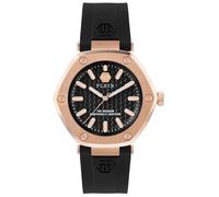 Philipp Plein Damen Uhr Analog Quarz The Hexagon PW1BA0323 Silikon