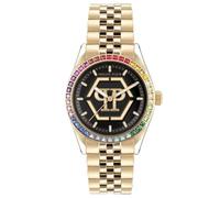 Philipp Plein Damen Uhr Analog Quarz Date Superlative PW2BA0623 Edelstahl