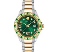 Philipp Plein Damenuhr Lady Empire PW2FA0225 Edelstahl bicolor Gold/Grün