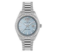 Philipp Plein PWPNA0524 Herrenuhr Date Superlative Gent Stahl/Hellblau
