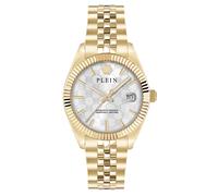 Philipp Plein Damen Uhr Analog Quarz DATE SUPERLATIVE PWYFA1026 Edelstahl