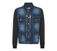 Jeansjacke PHILIPP PLEIN "College", Damen, Gr. XL, 09gd, deepocean, Obermaterial: 98% Baumwolle, 2% Elasthan; Futter: 65% Polyester, 35% Baumwolle, Jacken Jeansjacke (62460346-XL) 09gd, deepocean