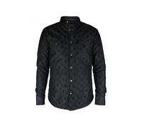 Philipp Plein Hemd LS Monogramm Schwarz M