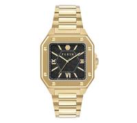 Philipp Plein Herren Analog Quarz Armbanduhr Plein Edge