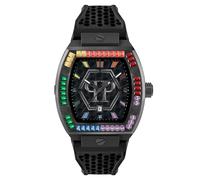 Philipp Plein Herren Analog Quarz Armbanduhr The Hexagon Phantom