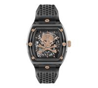 Philipp Plein Herren Uhr Automatik THE $KELETON CRYSTAL PWPTA0424
