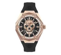 Philipp Plein Herren Analog Quarz Armbanduhr The $Kull Spikes