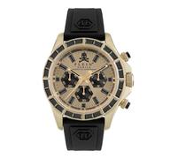 Philipp Plein Herren Uhr Chrono Quarz NOBILE RACING PWVAA0223 Silikon