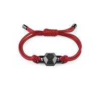 Philipp Plein Herren-Armband Edelstahl, recycelt, Baumwolle