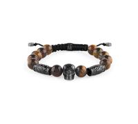 Philipp Plein Herren Armband Textil Edelstahl IP GUN PLEIN ELITE PJNEA06BU