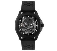 Philipp Plein Herrenuhr Automatikuhr Skeleton Spectre PWRAA0923 Silikonarmband 42 mm 4 ATM